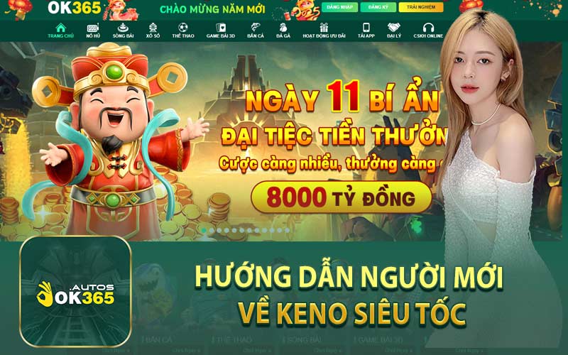 Hướng Dẫn Người Mới Về Keno Siêu Tốc