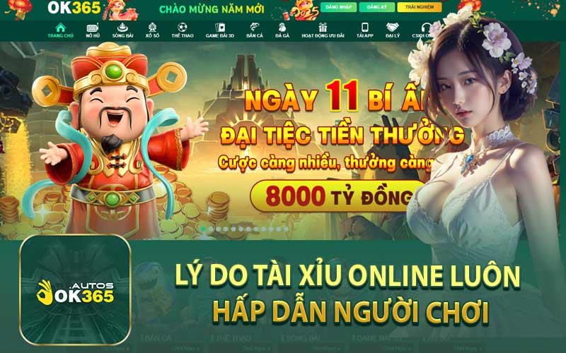Lý do Tài Xỉu online luôn hấp dẫn người chơi