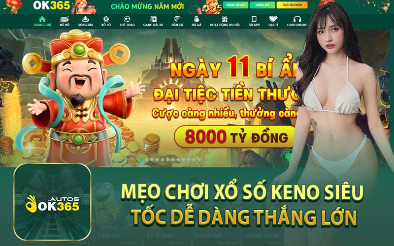 Mẹo Chơi Xổ Số Keno Siêu Tốc Dễ Dàng Thắng Lớn
