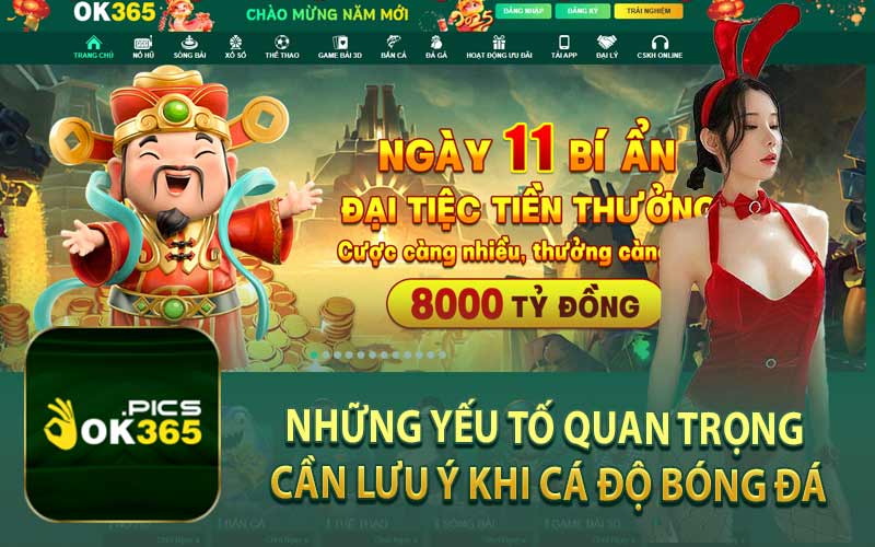 Những Yếu Tố Quan Trọng Cần Lưu Ý Khi Cá Độ Bóng Đá